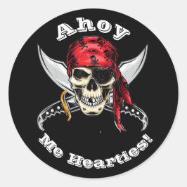 スカルN bones海賊伝説 ラウンドシール