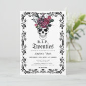 スカルRIP 20s死から私の青春30歳の誕生日 招待状 (スタンド正面)