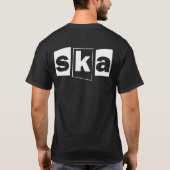 スカルSKA Tシャツ (裏面)