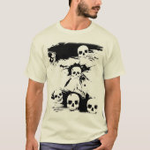 スカルTシャツ Tシャツ (正面)