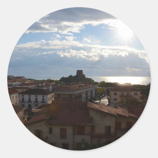 スカレアから表示 ラウンドシール (正面)