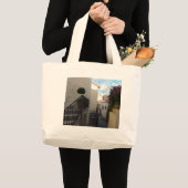 スカレアの町並み ラージトートバッグ (正面(商品))