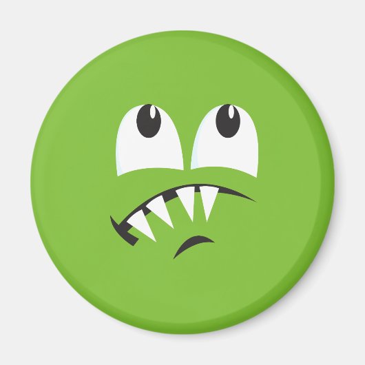 スカレディなモンスター顔の衣装 マグネット (正面)