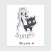 スカレディキャットハロウィンカスタムのビニールのステッカー シール (シート)