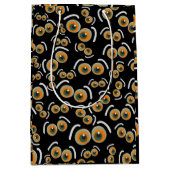 スカレディキャットハロウィーンブアイズこうもり ミディアムペーパーバッグ (正面)