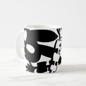 スカレトンバニー&ボーンニンツ コーヒーマグカップ (正面左)