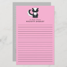 スカンキッドのかわいいウッドランド動物