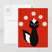 スカンキーな花 ポストカード (正面/裏面)