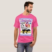 スカンクが好き 人は嫌い Tシャツ (正面フル)