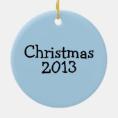 スカンクと魚 セラミックオーナメント (裏面)