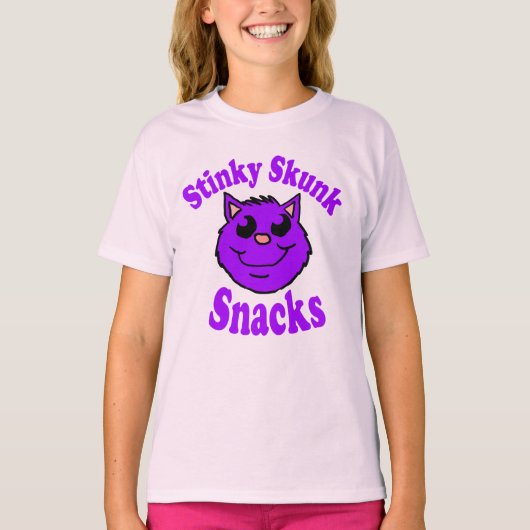 スカンクのおやつ Tシャツ (正面)