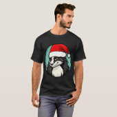 スカンクのクリスマスTシャツ Tシャツ (正面フル)