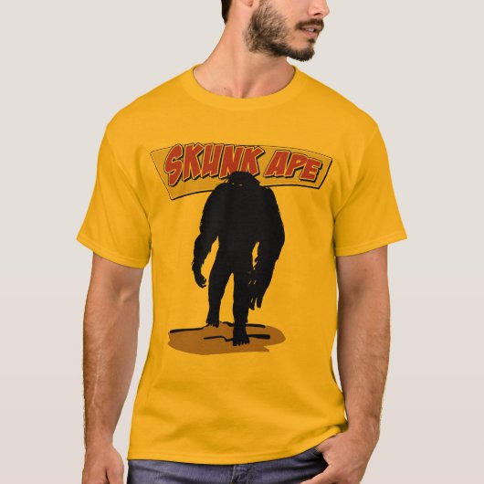 スカンクのサル Tシャツ (正面)