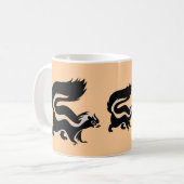 スカンクのマグ コーヒーマグカップ (正面左)