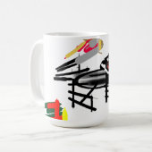 スカンクの秋 コーヒーマグカップ (正面左)