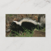 スカンクの行動の名刺 名刺 (裏面)