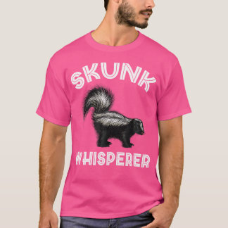 スカンクウィスパーラースカンク恋人スカンクガールスカンクボーイS Tシャツ