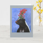 スカンクカードをポゼイする カード (黄色い花)