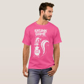スカンクゲームはスカンクを見なおもしろいい Tシャツ (正面フル)