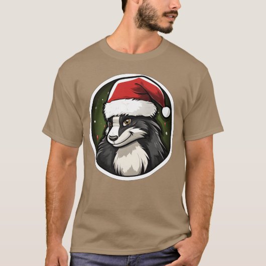 スカンクスのクリスマス ヴィンテージ Tシャツ (正面)