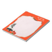 スカンクス香り花もカスタマイズ可能なメモ帳 ノートパッド (回転)