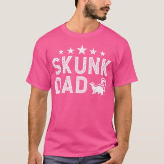 スカンクパパスカンクスカンク恋人スカンクボーイ Tシャツ