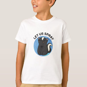 スカンクプンおもしろいをスプレー Tシャツ