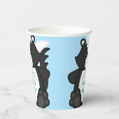 スカンクベビーシャワーブルー 紙コップ (左)