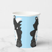 スカンクベビーシャワーブルー 紙コップ (右)