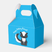 スカンク誕生日パーティーキッズ フェイバーボックス (正面サイド)