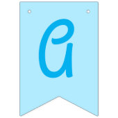 スカンク誕生日パーティー バンティングフラッグ (第3の旗)