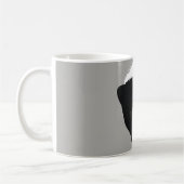 スカンク顔 コーヒーマグカップ (左)