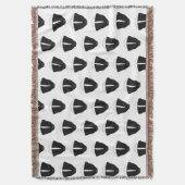 スカンク顔 スローブランケット (正面縦)