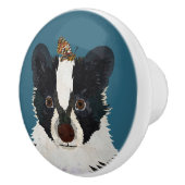 スカンク&バタフライ セラミックノブ (右)