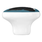 スカンク&フクロウ セラミックノブ (側面)