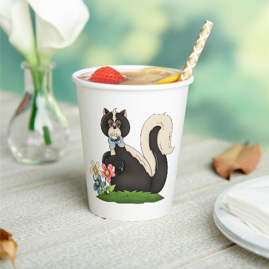 スカンク（花） 紙コップ