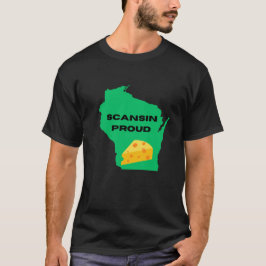 スカンシン (ウィスコンシン州) 誇り! Tシャツ