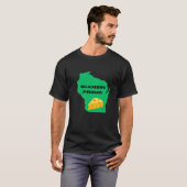 スカンシン (ウィスコンシン州) 誇り! Tシャツ (正面フル)