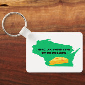 スカンシン(ウィスコンシン誇りを持った)! キーホルダー (裏面)
