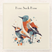 スカンジアビアリデュエットカスタム ガラスコースター (正面)