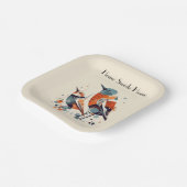 スカンジアビアリデュエットカスタム ペーパープレート (傾斜あり)