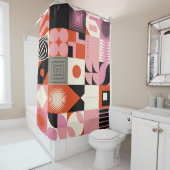 スカンジインスパイアナビアの絵柄 シャワーカーテン (インサイチュ)