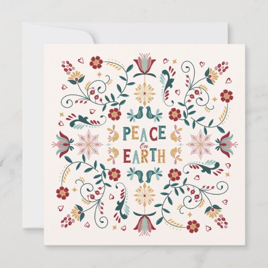 スカンジインスパイアホリデーカード カード (正面)