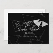 スカンジオ幾何形状日付ポストカードの保存 ポストカード (正面/裏面)