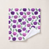 スカンジカップ花 バスタオルセット (ウォッシュタオル)