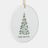 スカンジクリスマスデコレーションユニークオーナメント セラミックオーナメント (右)