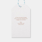 スカンジクリスマスヴィレッジハイゲコージーパステルファミリー ギフトタグ (裏面)