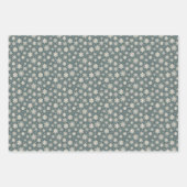 スカンジグリーンクリスマスセット ラッピングペーパーシート (正面2)