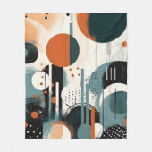 スカンジグルーヴ フリースブランケット (正面)