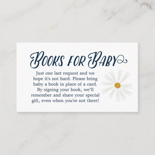 スカンジデイジーベビーエンクロージャカード用ブック エンクロージャーカード (正面)